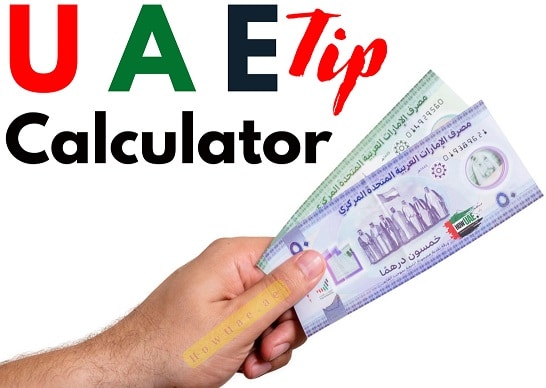 Tip Calculator UAE - How Much To Tip In UAE?