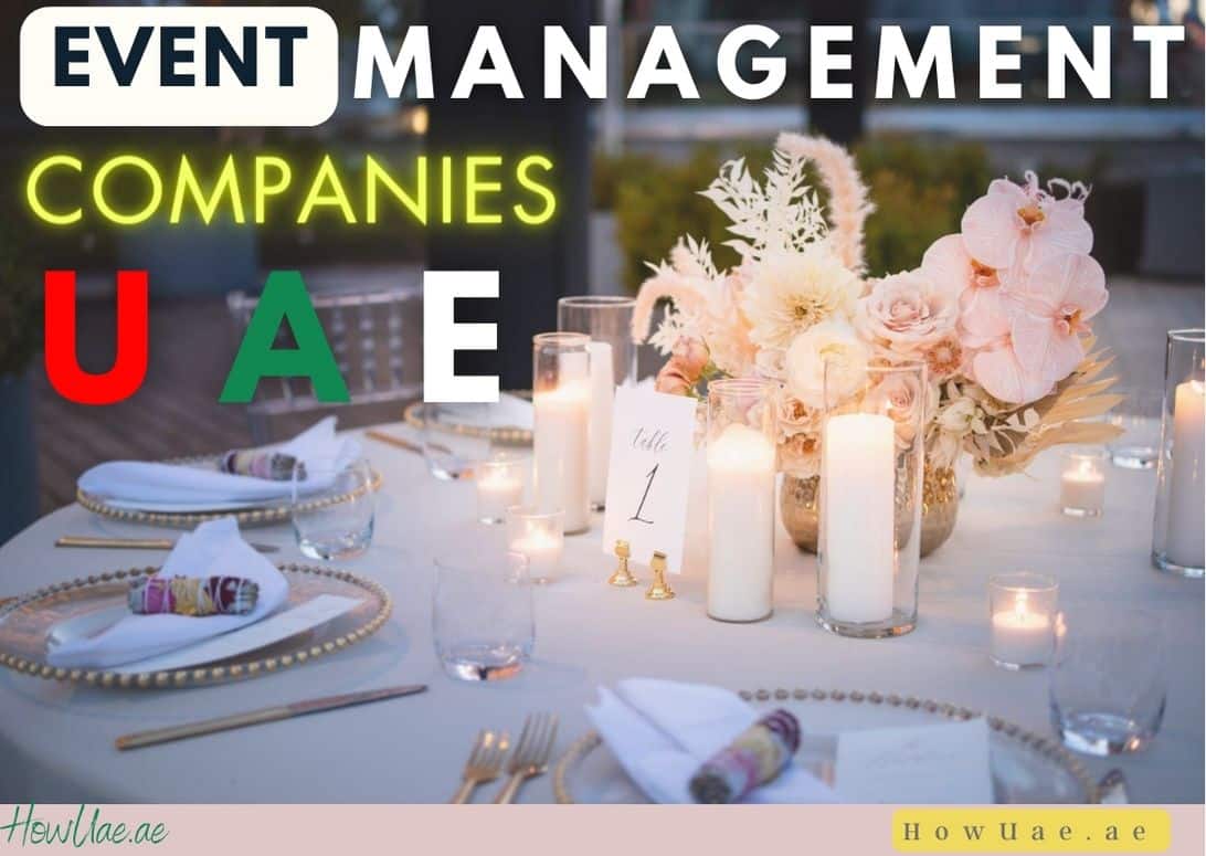 Top 13 Event Management Companies In Dubai - Uae