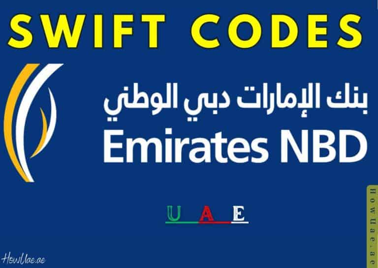 EMIRATES NBD BANK SWIFT Codes