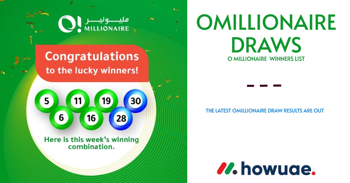 Omillionaire Draws: See All O Millionaire Results