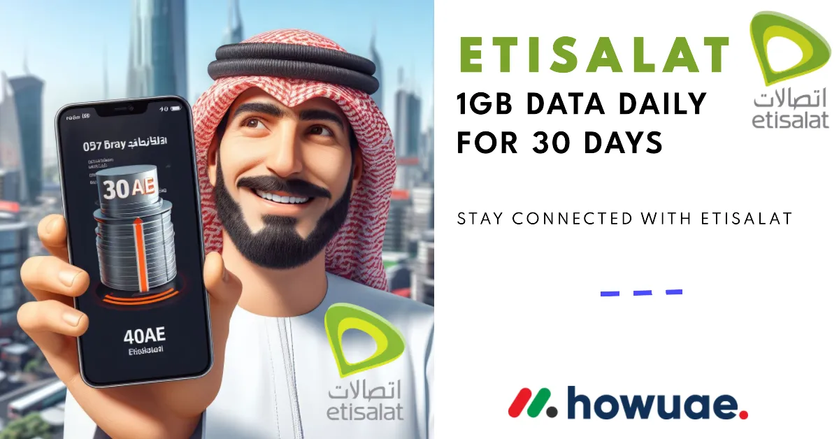 Etisalat 1GB Per Day For 30 Days