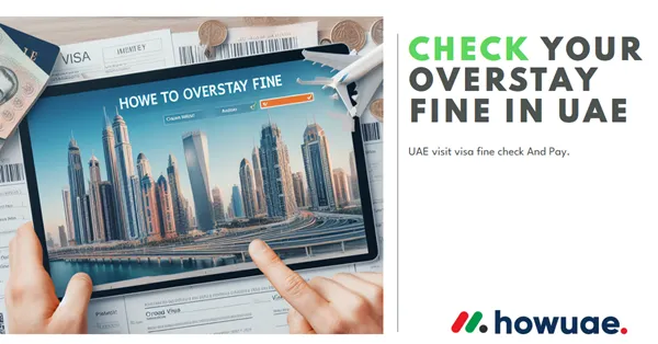 How To Check Overstay Fine In UAE - Visit Visa Fine Check pay visa fine online